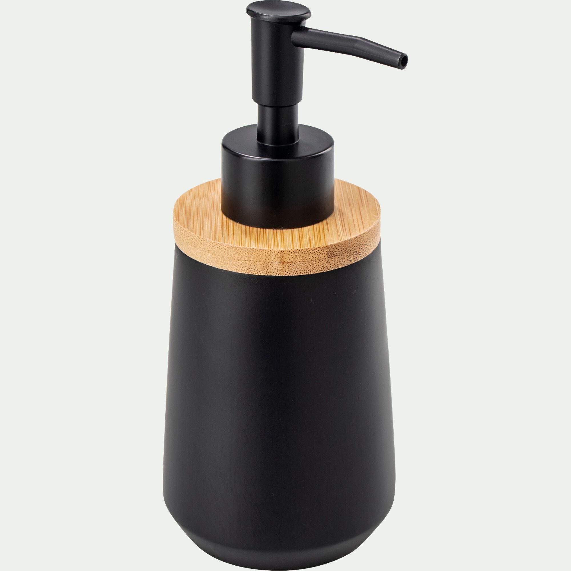 LEUZE - Set de salle de bainen polyresine - noir