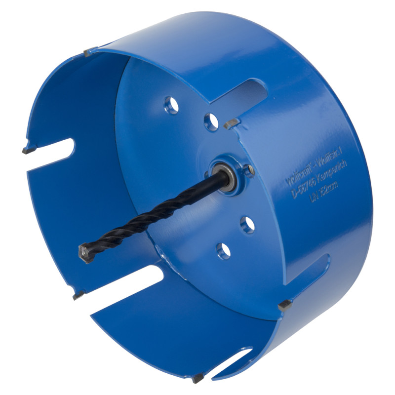 Trépan multi-matériaux à pastilles de carbure Ø 152 mm WOLFCRAFT