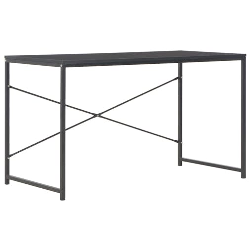 NNEVL Computer Desk Black 120x60x70 cm