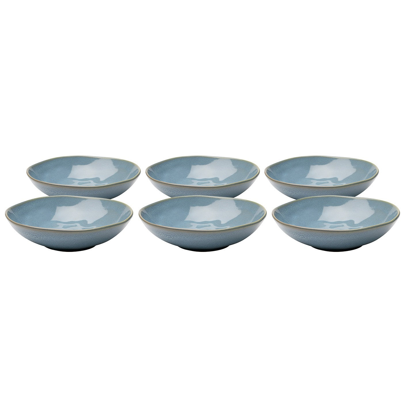 Kare Design Soepborden Organic Ø22cm blauw (6/Set)