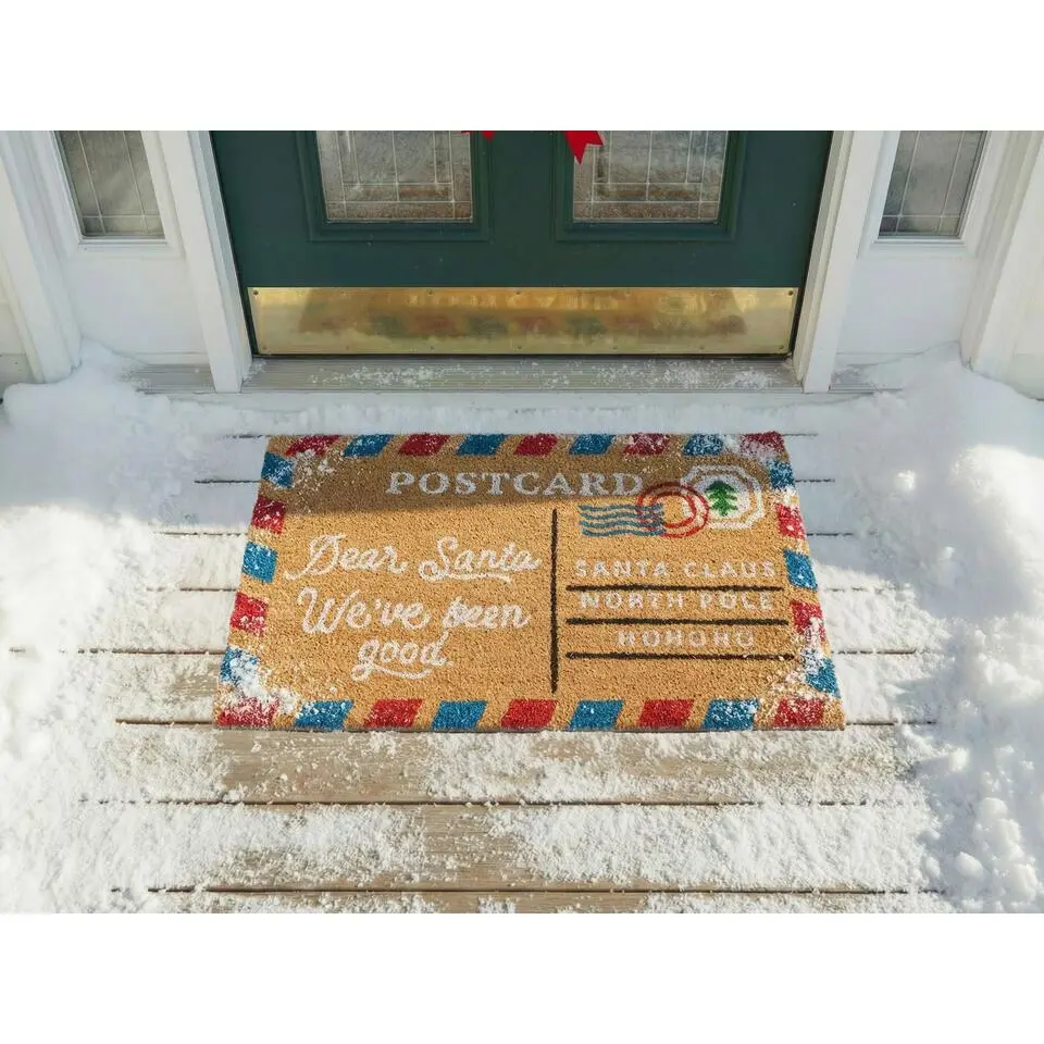 KATALLA - Deurmat - Natuurlijk - 50 x 80 cm - Kokos