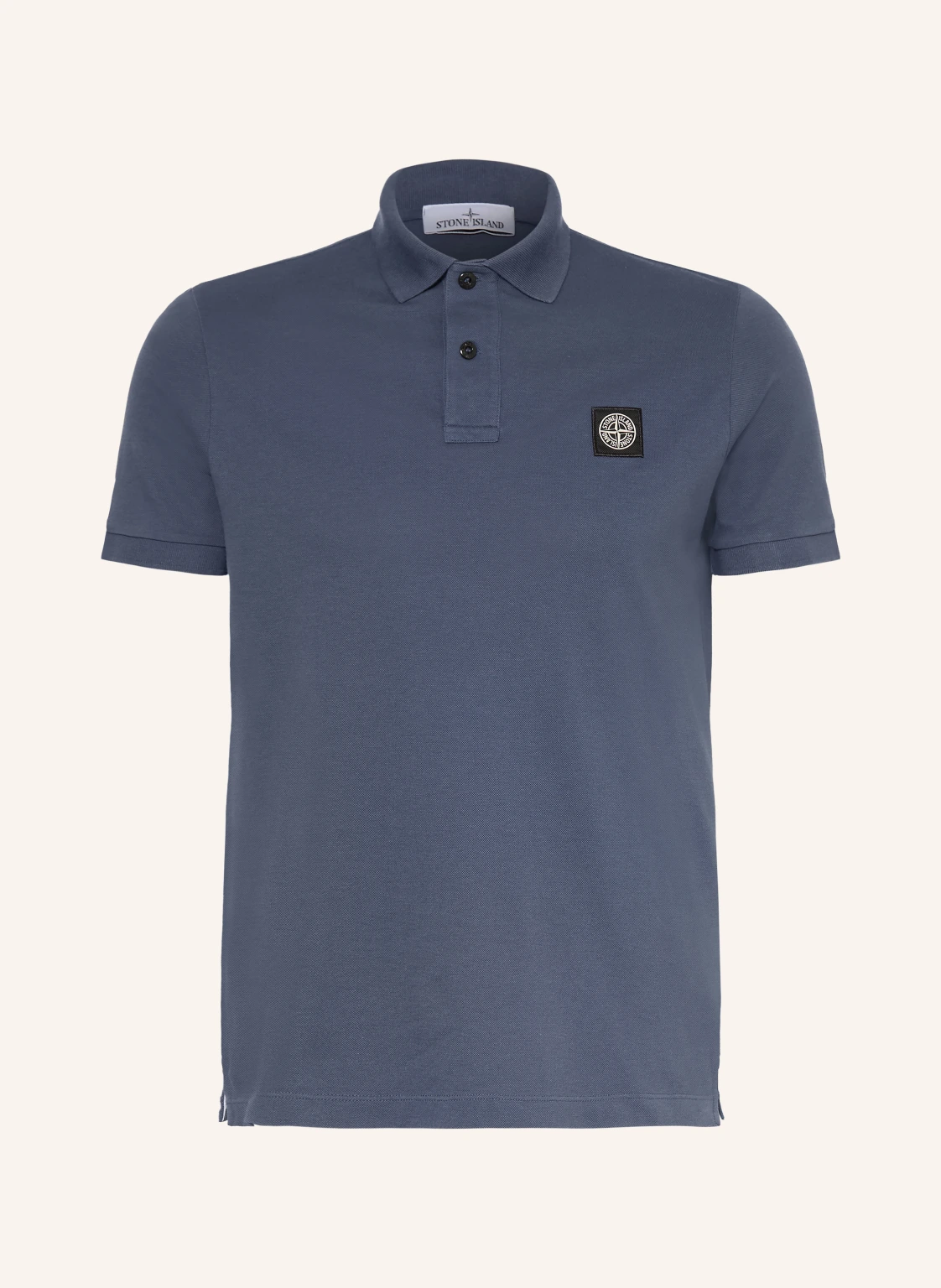 STONE ISLAND Piqué-Poloshirt Slim Fit