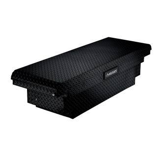Husky 61.86 Matte Black Aluminum Low Profile Truck Box for Mid-Size Trucks