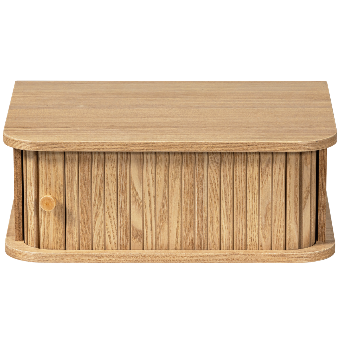 WOOOD nachtkastje hangend Jena - Hout - Naturel - 15x40x30