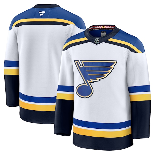 St. Louis Blues  Away Premium Jersey - White/Blue