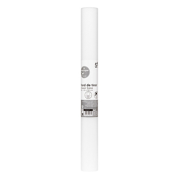 Fond de tiroir transparent à découper 5five l. 50 x L. 150 cm