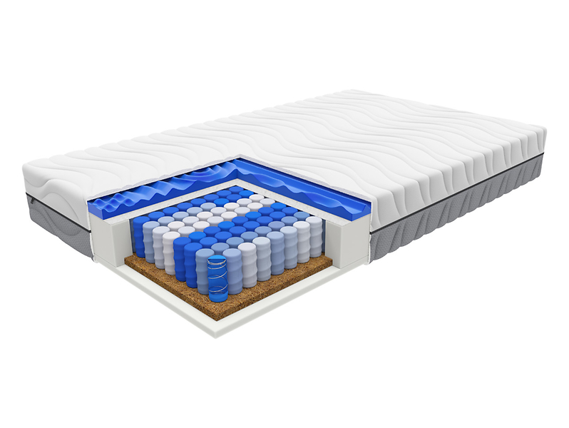 Materac sprężynowy kieszeniowy Cerio 120x200 H3/H4