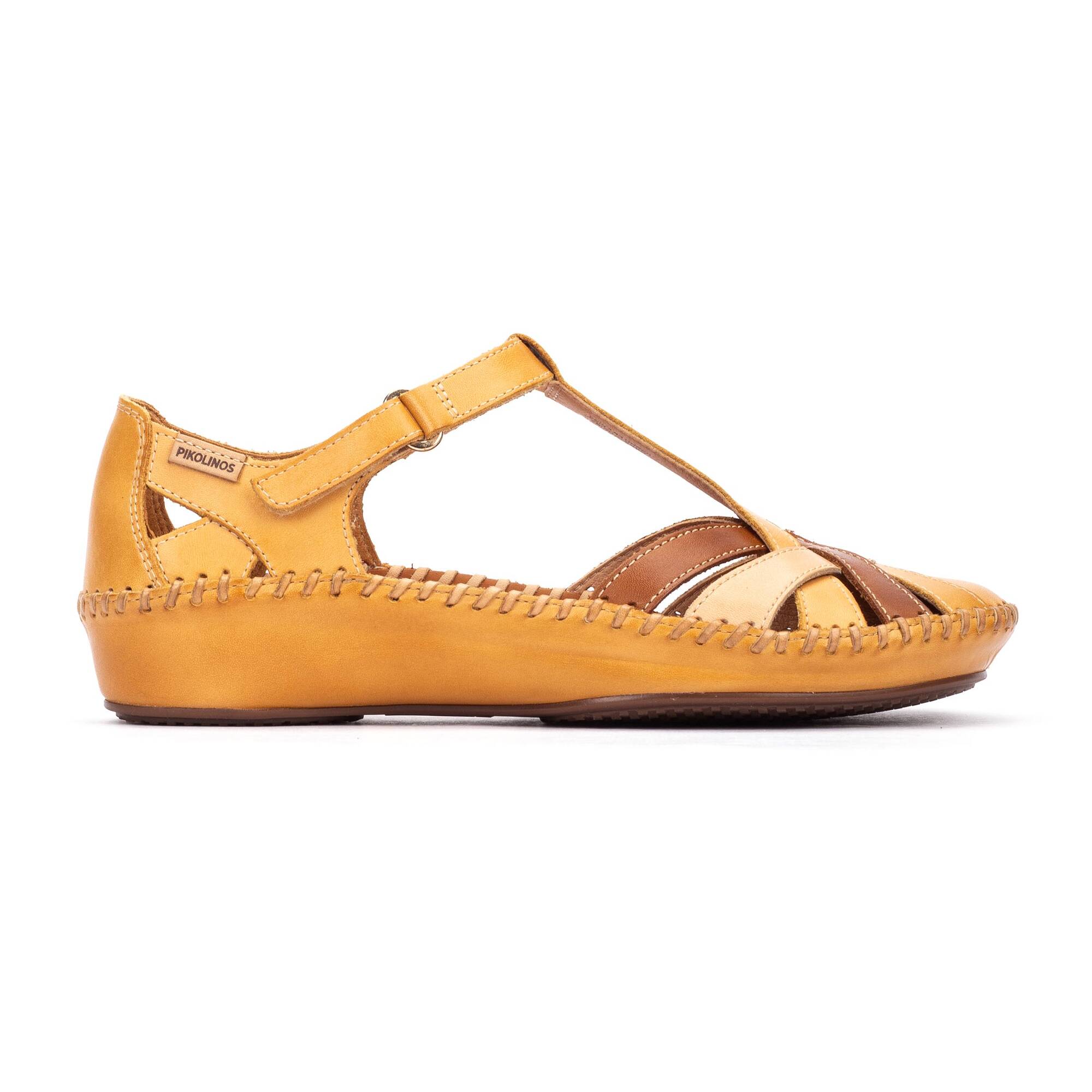P. VALLARTA - Zapato semiabierto con cierre adherente para mujer