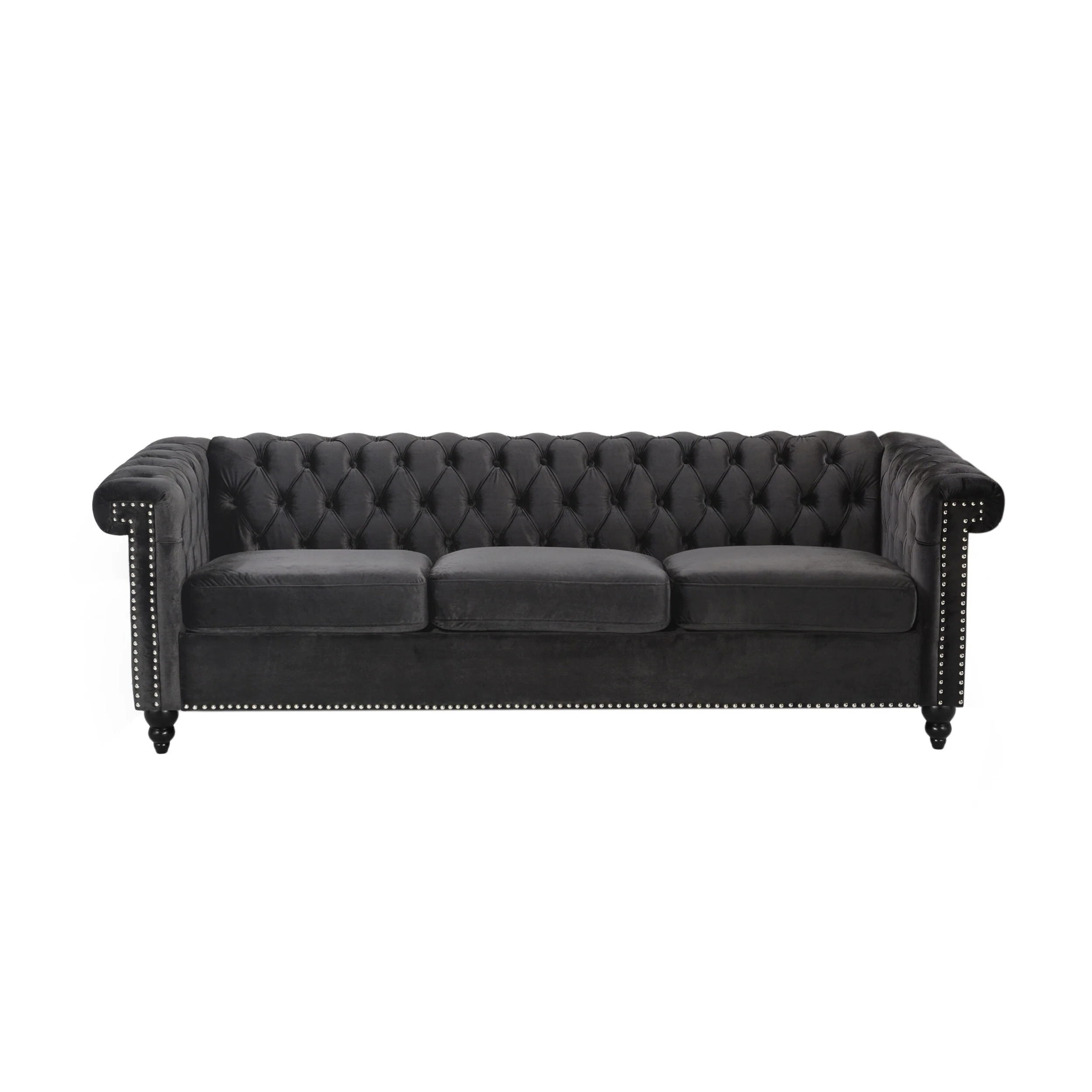 Parkhurst Tufted Velvet Sofa by Christopher Knight Home