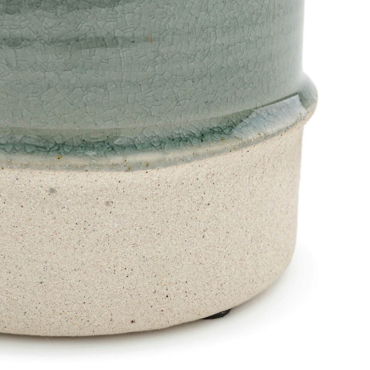 Cache-pot céramique émaillée Ø12,5 cm, Malino