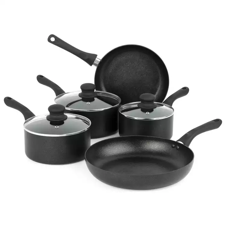 Russell Hobbs Diamond Stone 5 Piece Aluminium Saucepan Set