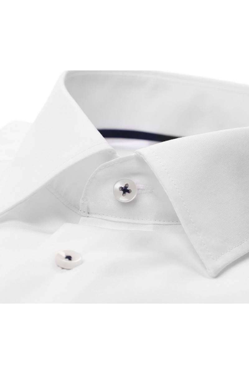ETERNA Comfort Fit Hemd weiss, Einfarbig (extra kurzer Arm)