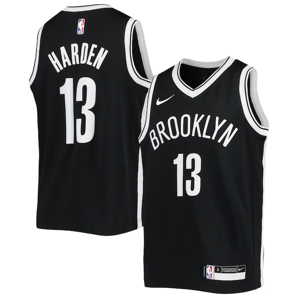 James Harden Brooklyn Nets Nike Youth Swingman Jersey - Icon Edition - Black