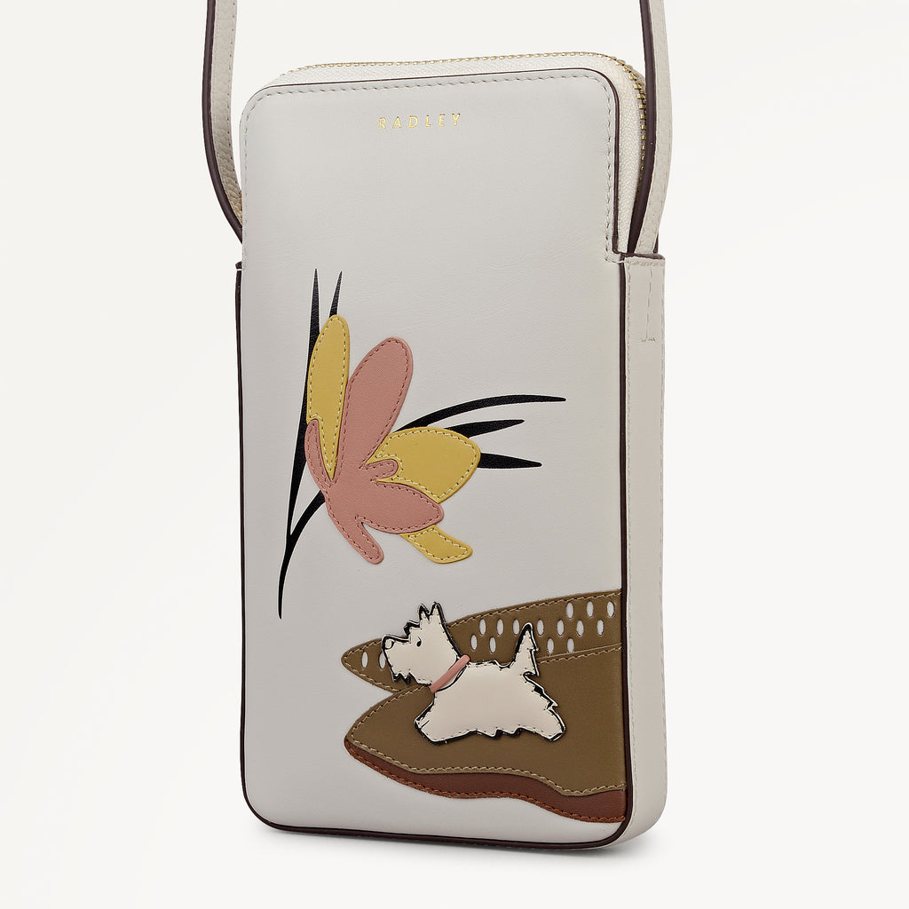 Spring Daze Medium Phone Cross Body Snow - 113662