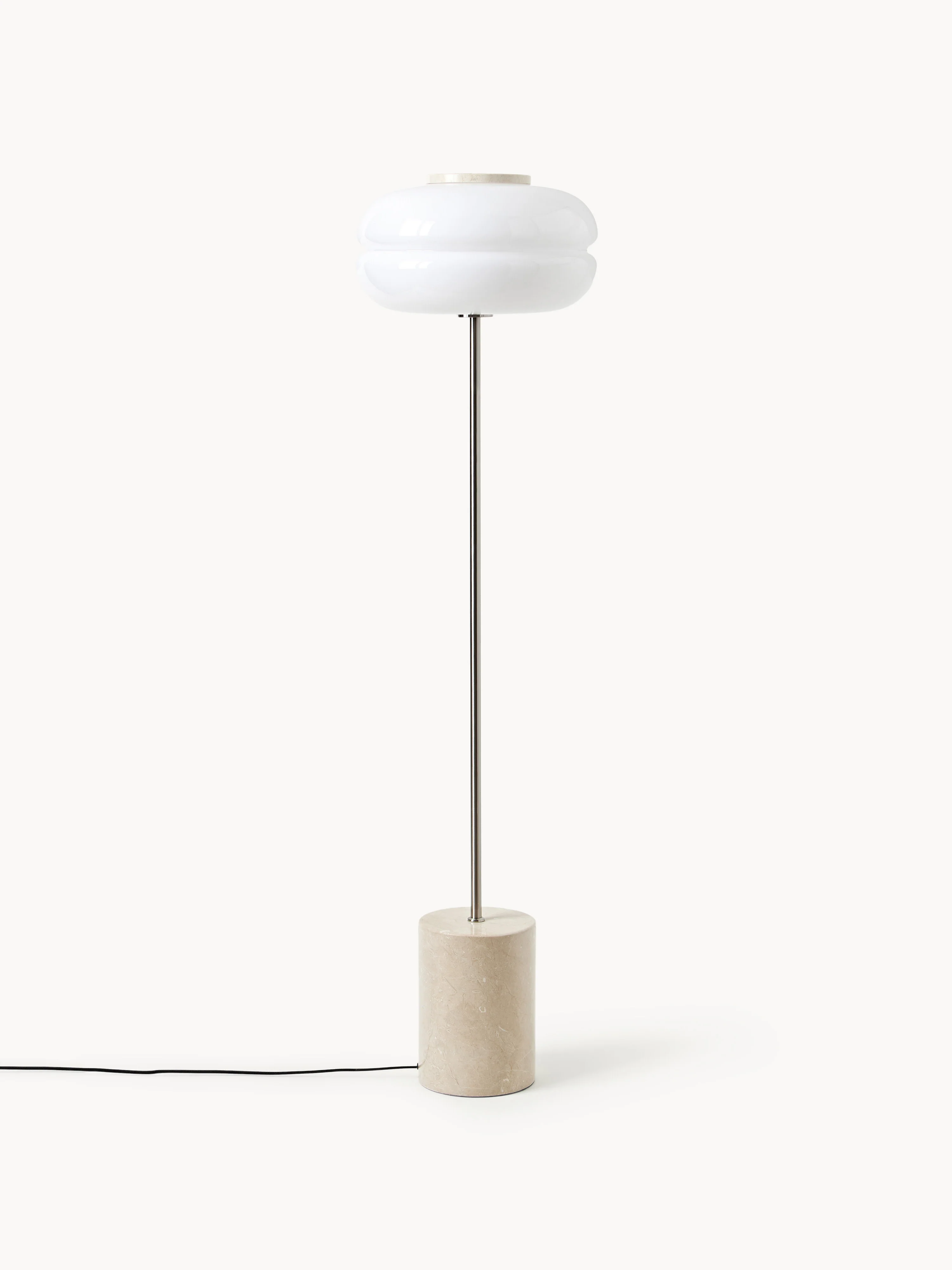 Stehlampe Bun mit Marmorfuß