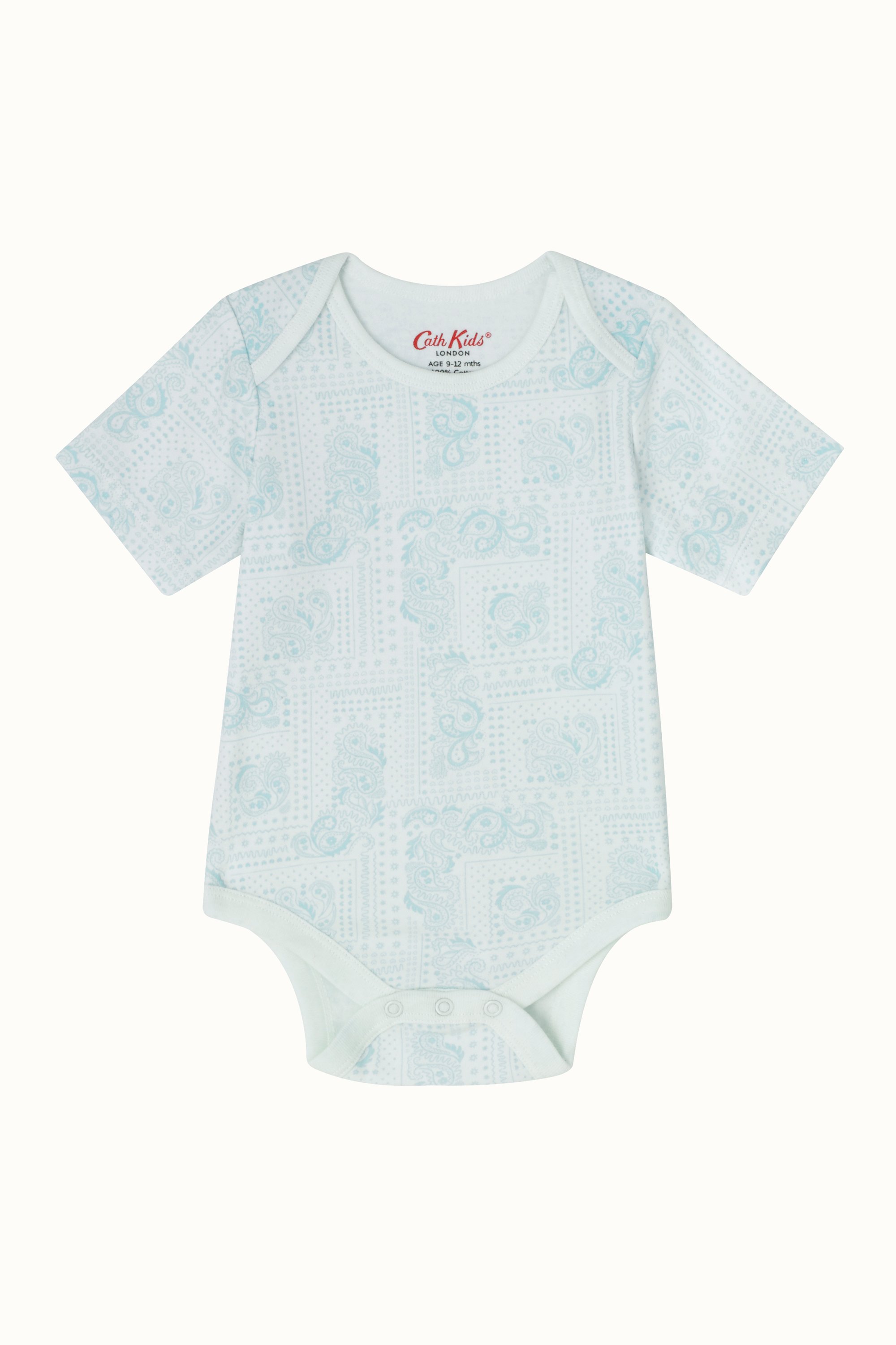 Baby Bandana 2 Pack Short Sleeve Bodysuits (0-24 Months)