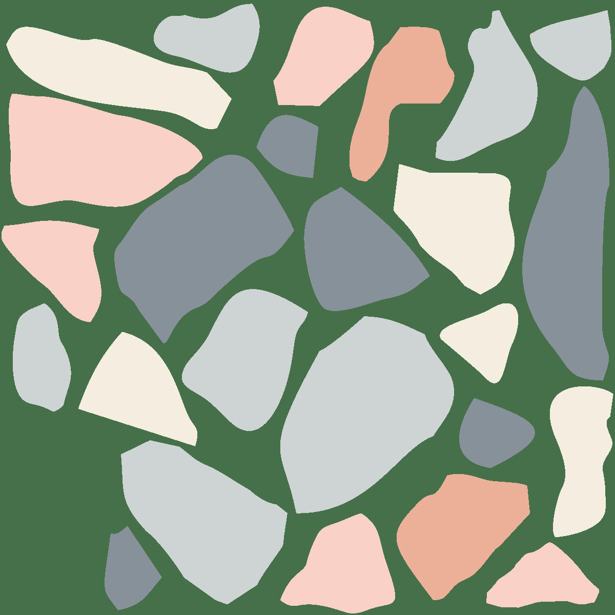 - Papier Peint terrazzo 60x60cm