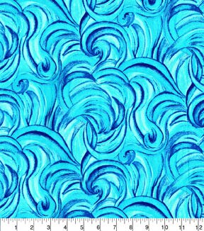 Fabric Traditions Blue Blender Cotton Fabric by Keepsake Calico