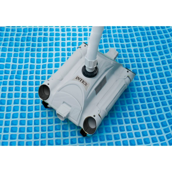 Poolbodenreiniger, Breite: 34 cm, grau