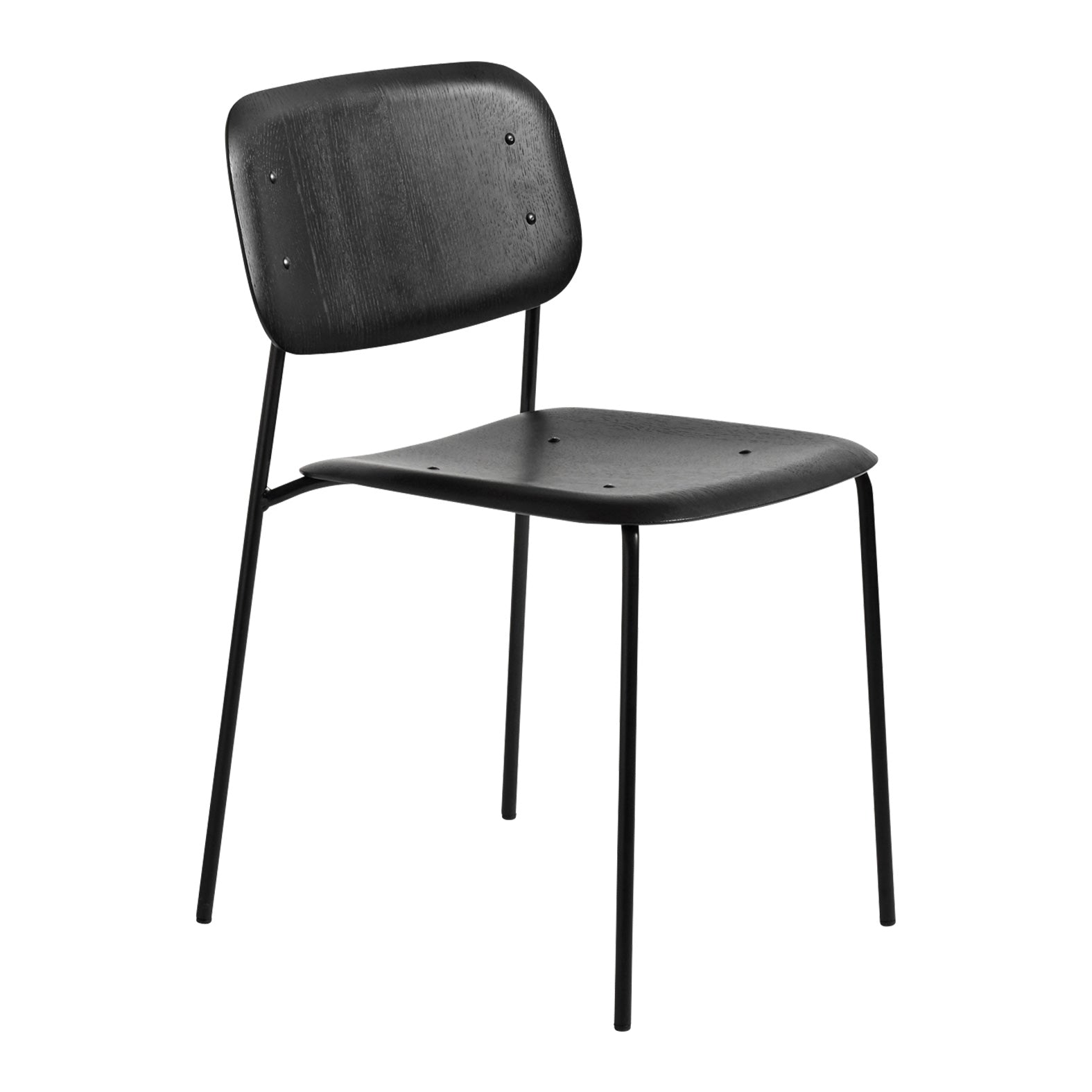 HAY Soft Edge 40 Eetkamerstoel - Black