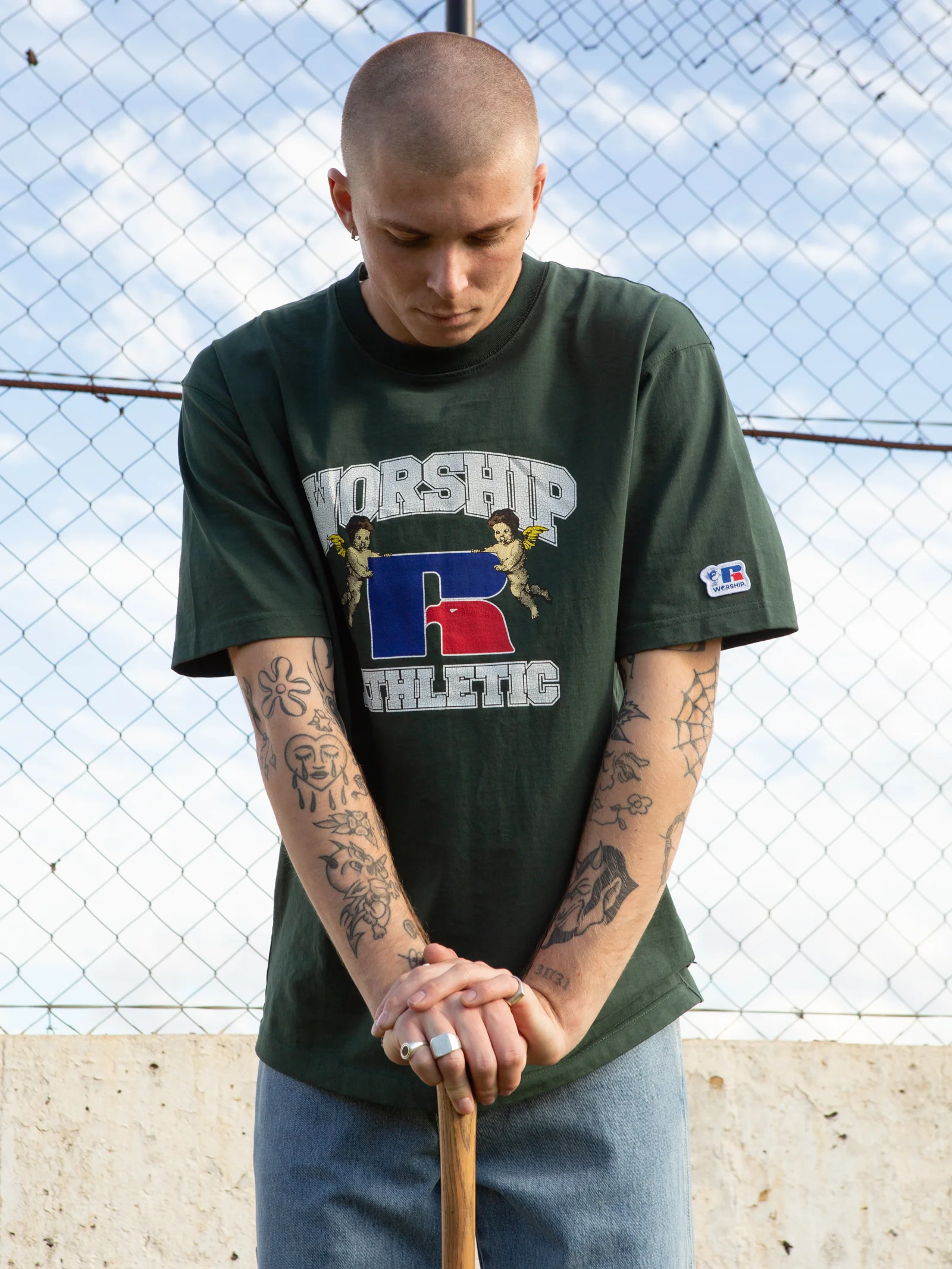 Worship x Russell Athletic Groundkeepers T-Shirt