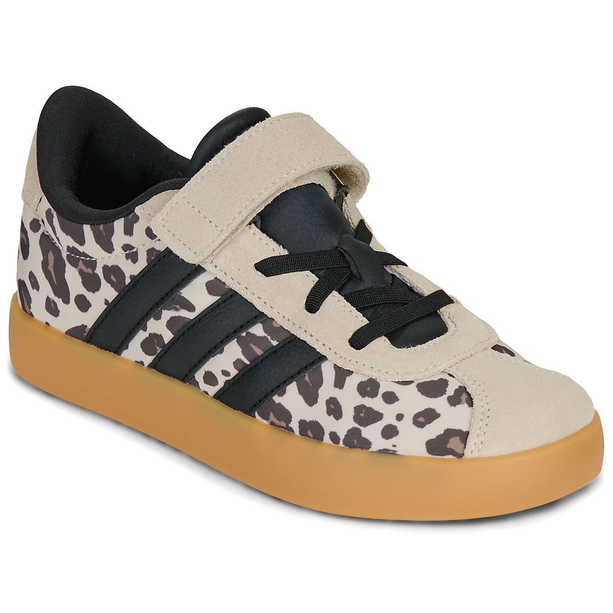 adidas - VL COURT 3.0 EL C - Leopard / Gum