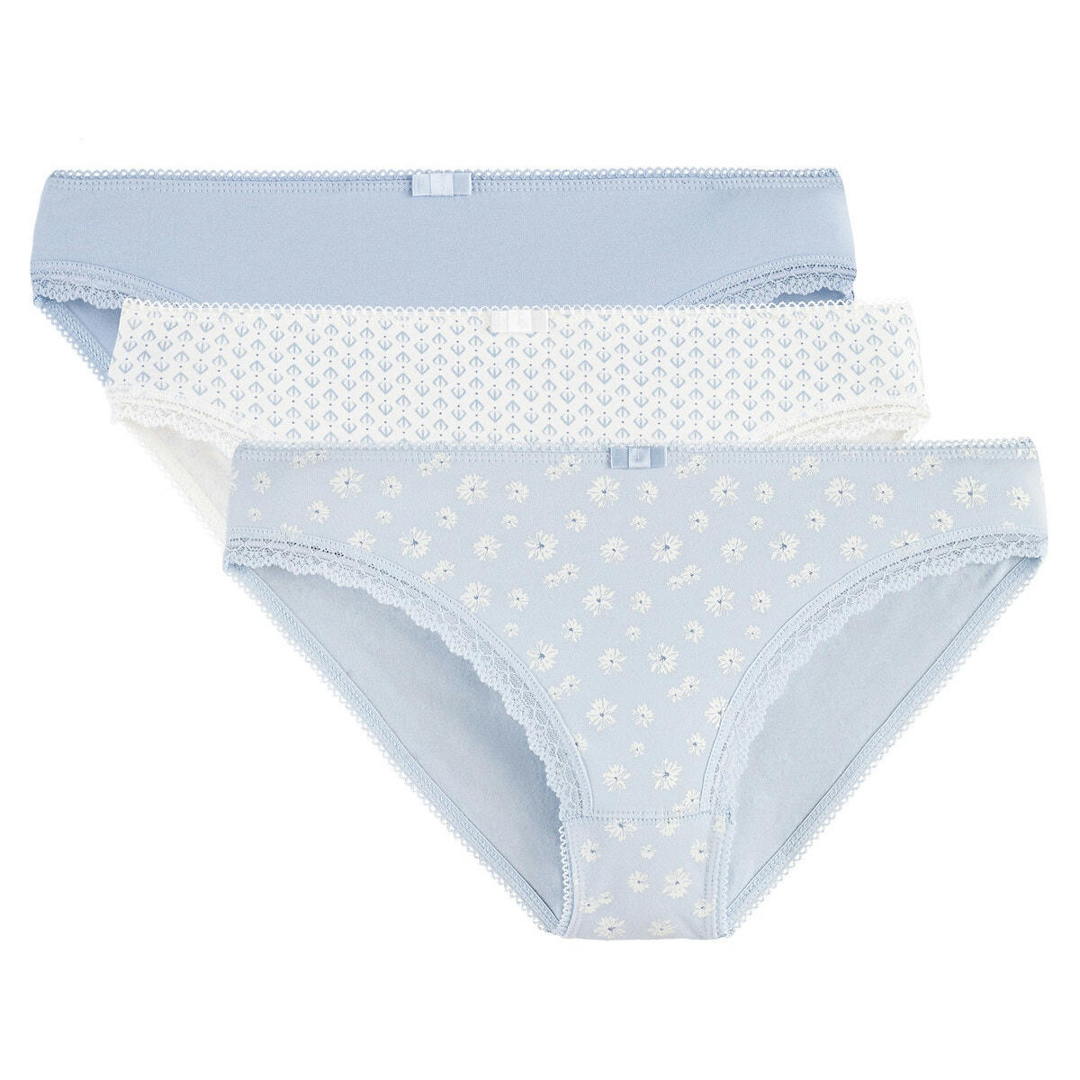 Lot de 3 slips imprimé graphique