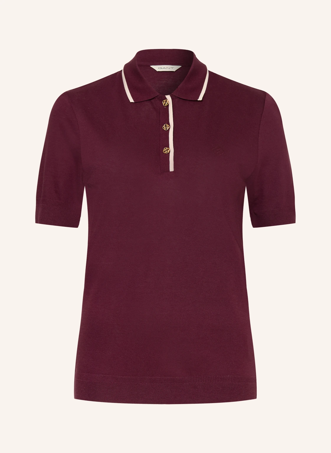 GANT Strick-Poloshirt