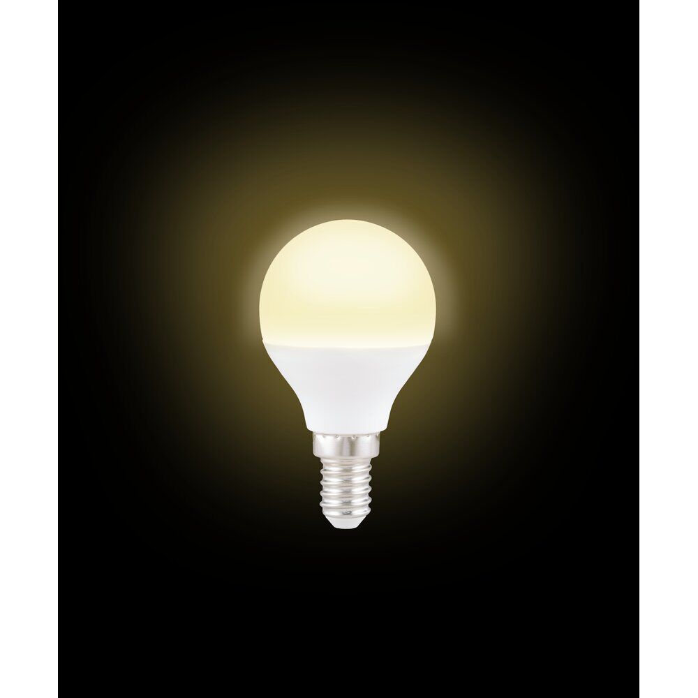Ampoule LED E14 G45 blanc chaud 4,9W=40W 470lms classe F