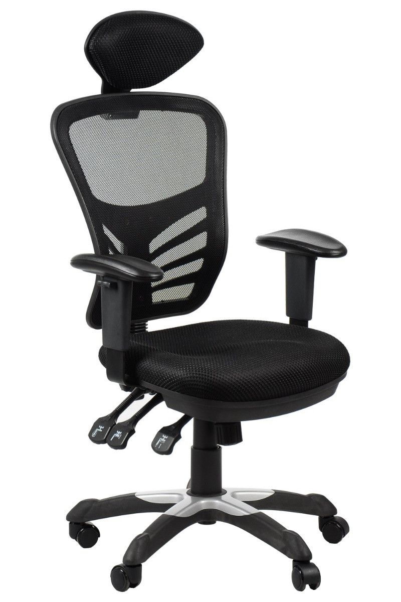 Fotel biurowy HG-0001H czarny