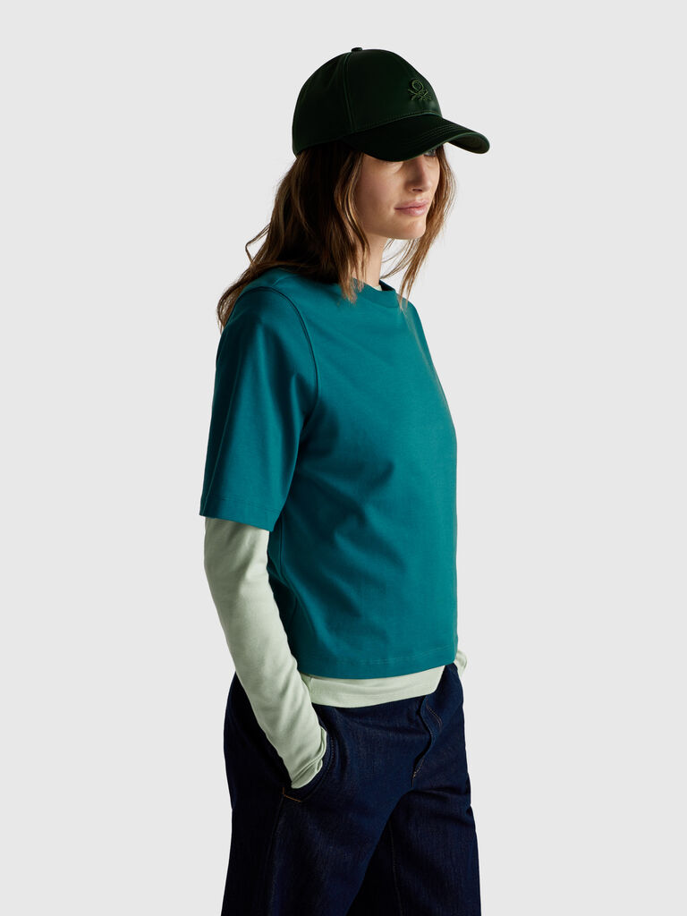 100% cotton boxy fit t-shirt