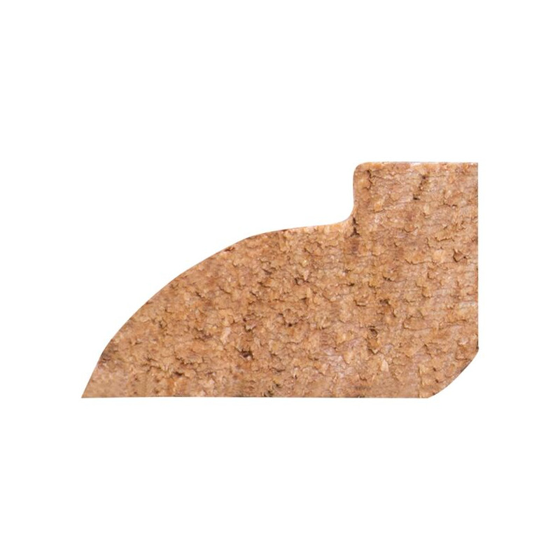 Parclose en meranti 270 x 1,5 x 0,9 cm