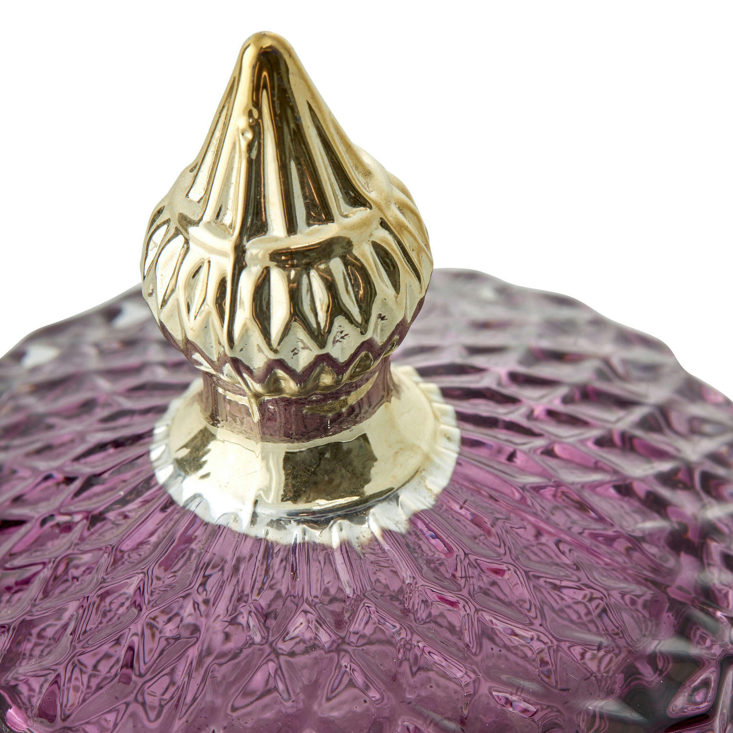 - Pot Silvia en verre violet