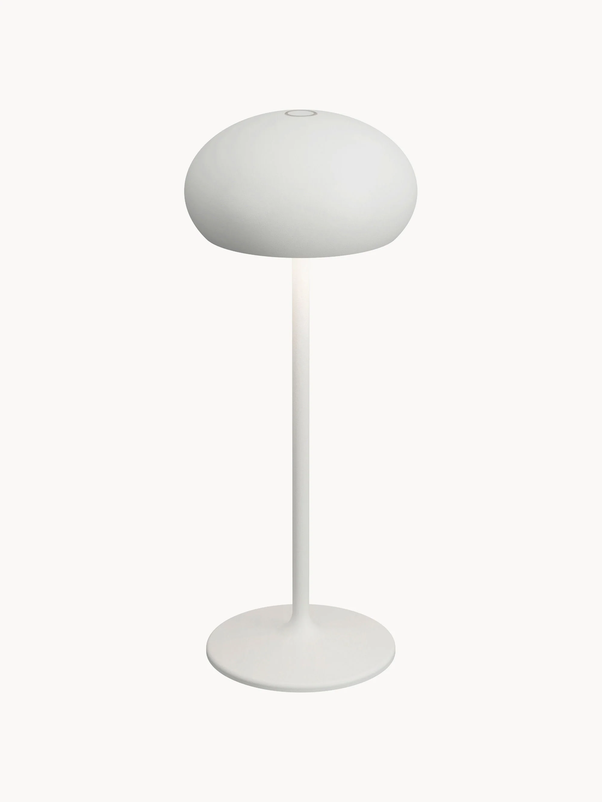 Mobile LED-Außentischlampe Pebble, dimmbar