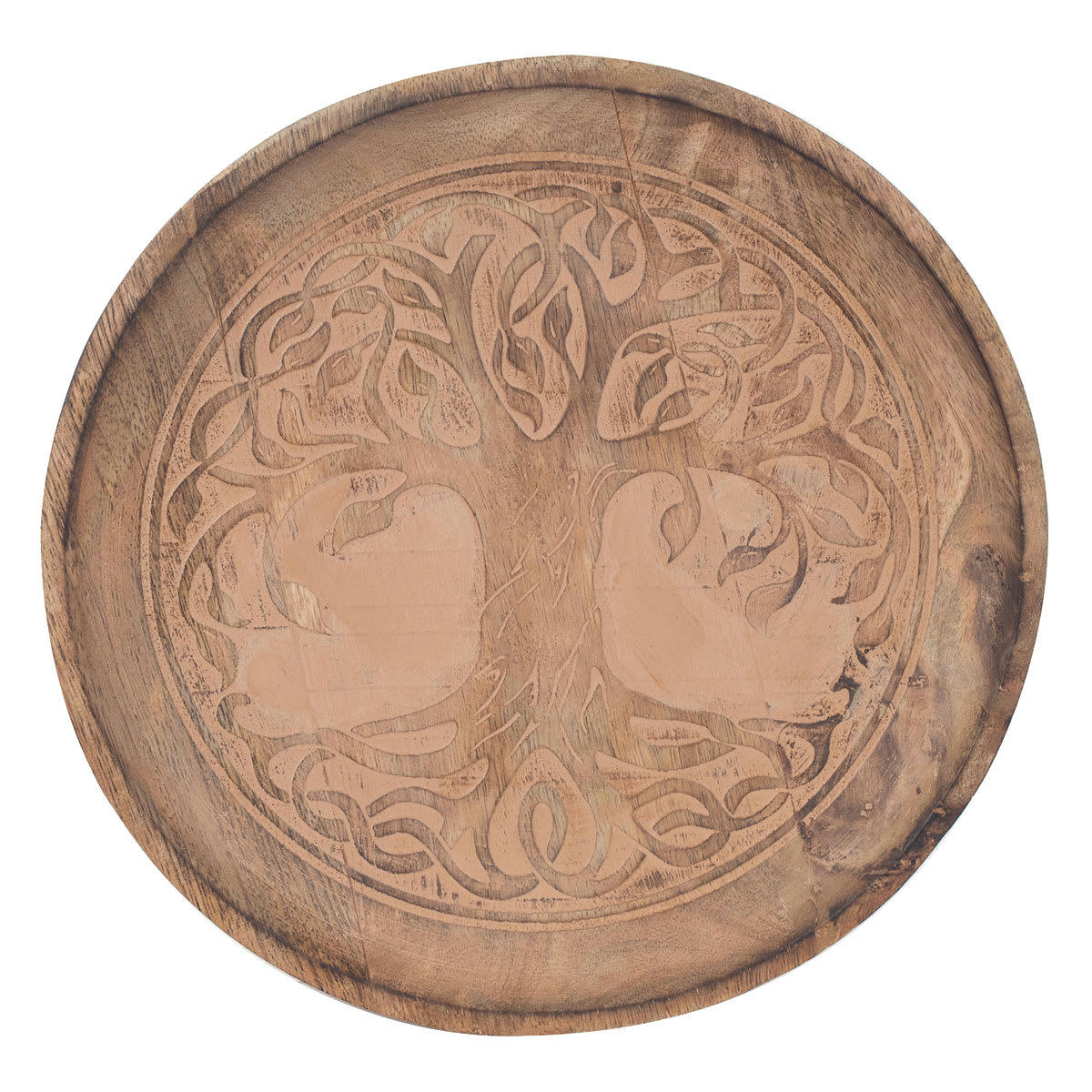 MANGUIER - Assiette plateau déco D22cm