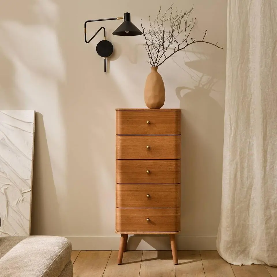 Calicosy - KARL Ladekast - Licht hout - 35x42x100 cm