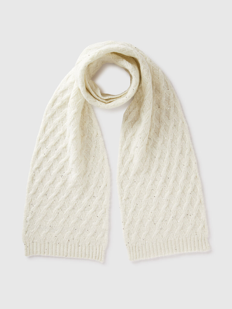 Scarf with lurex