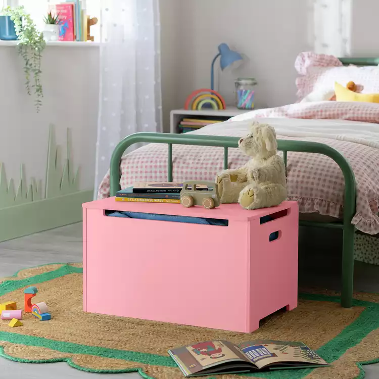 Habitat Kids Joni Toy Box - Pink