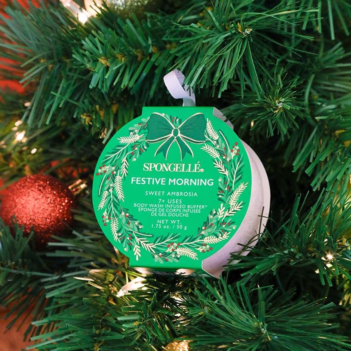 Spongelle Festive Morning Body Wash Buffer