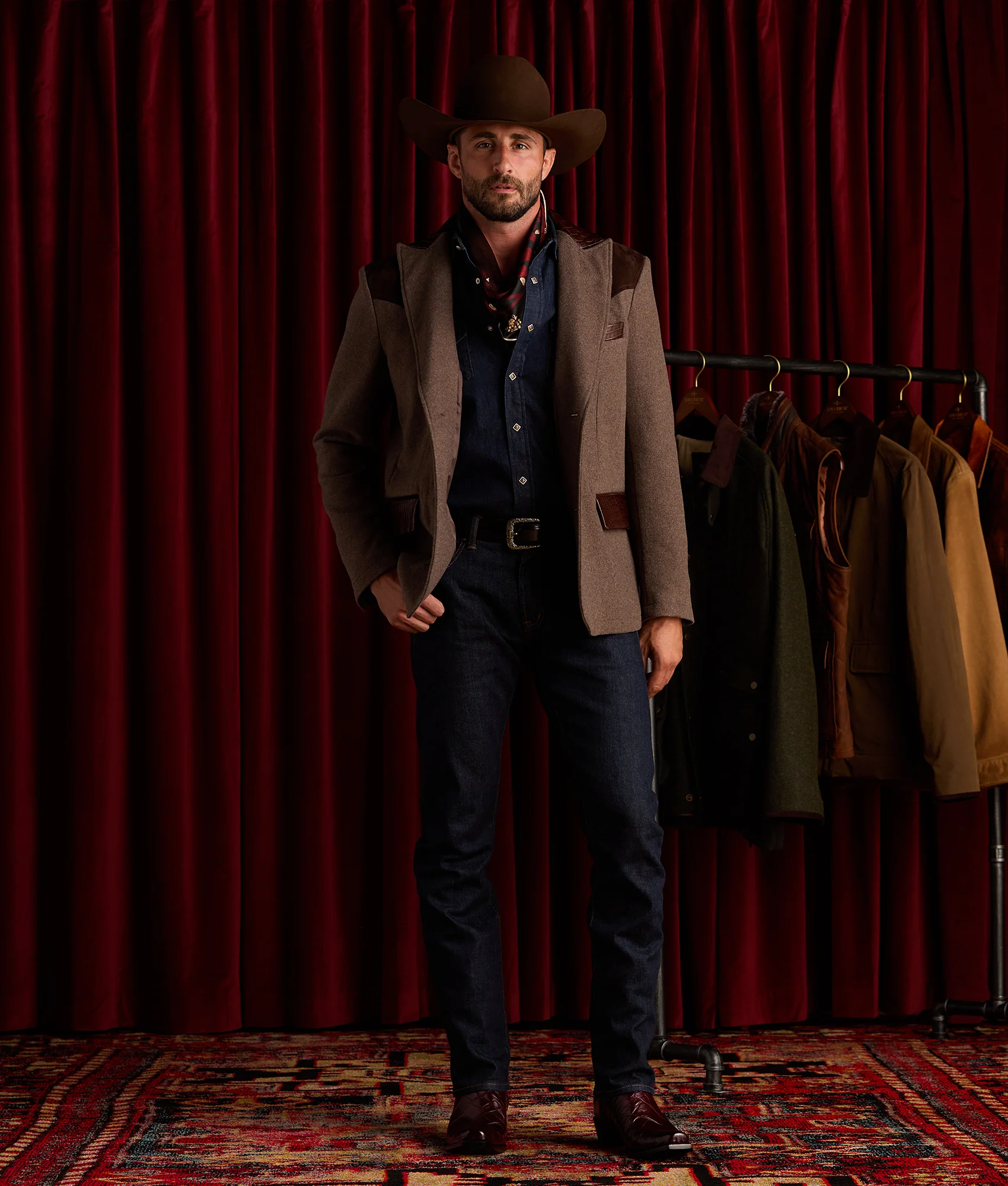 Jesse Men's Slim Straight Jean - Rodeo