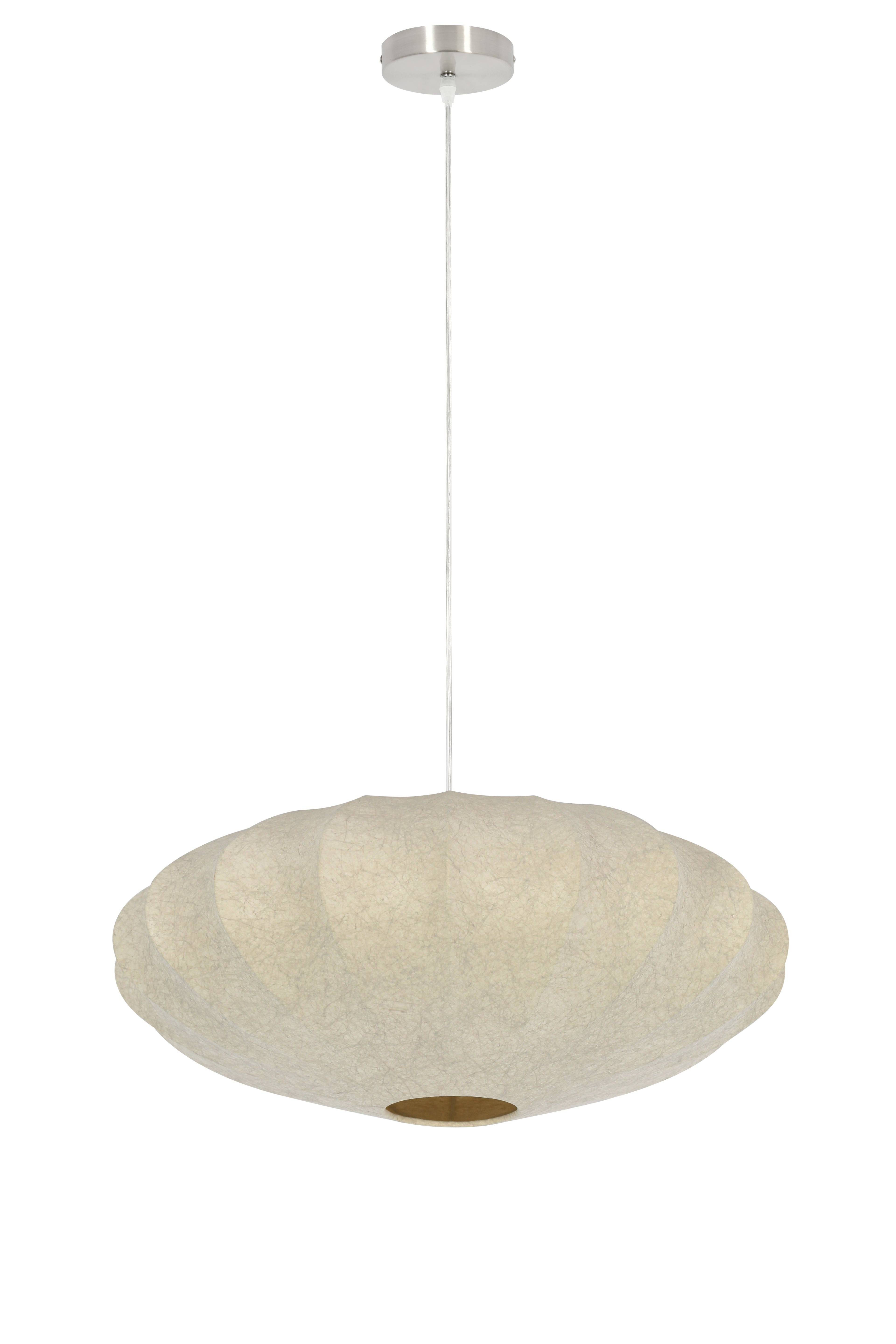 Light & Living hanglamp FAY - Ø50x22cm - bruin