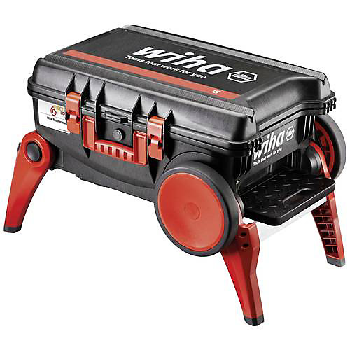 Caisse à outils électricien XXL 80 outils sur roues WIHA 45734