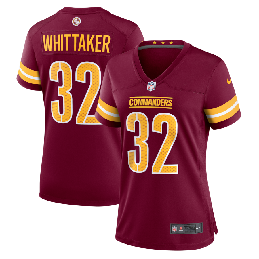 Jace Whittaker Washington Commanders Nike Women's  Game Jersey - Burgundy