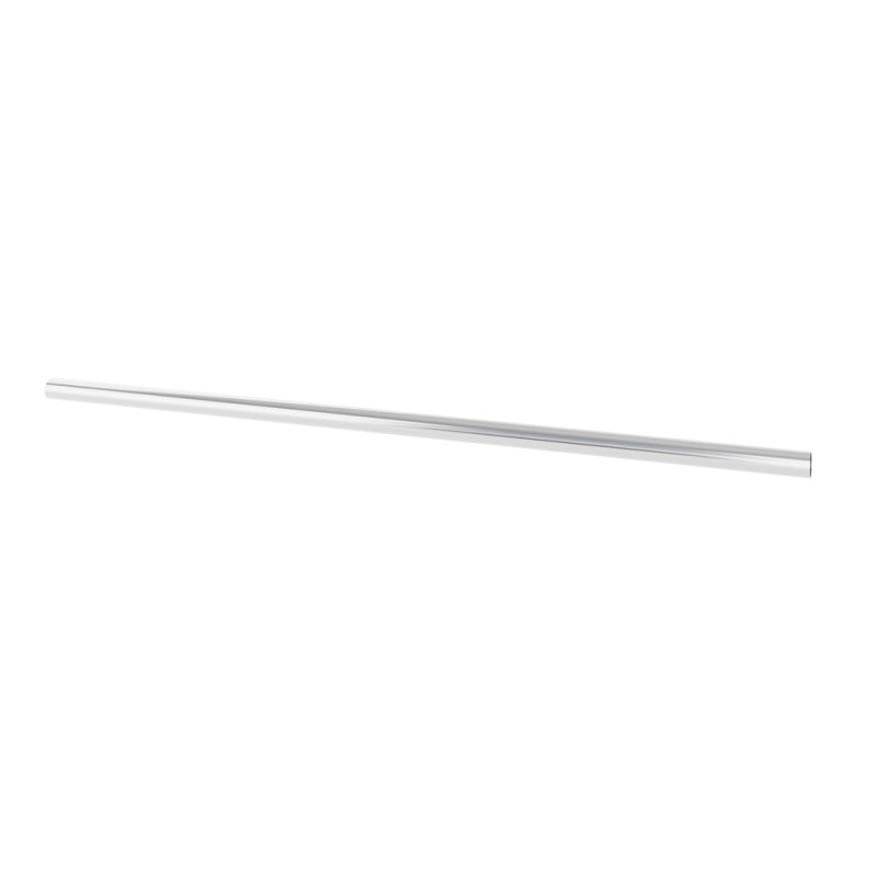 Main courante Harmony en acier inoxydable argenté Ø 40 mm 2 m SOGEM