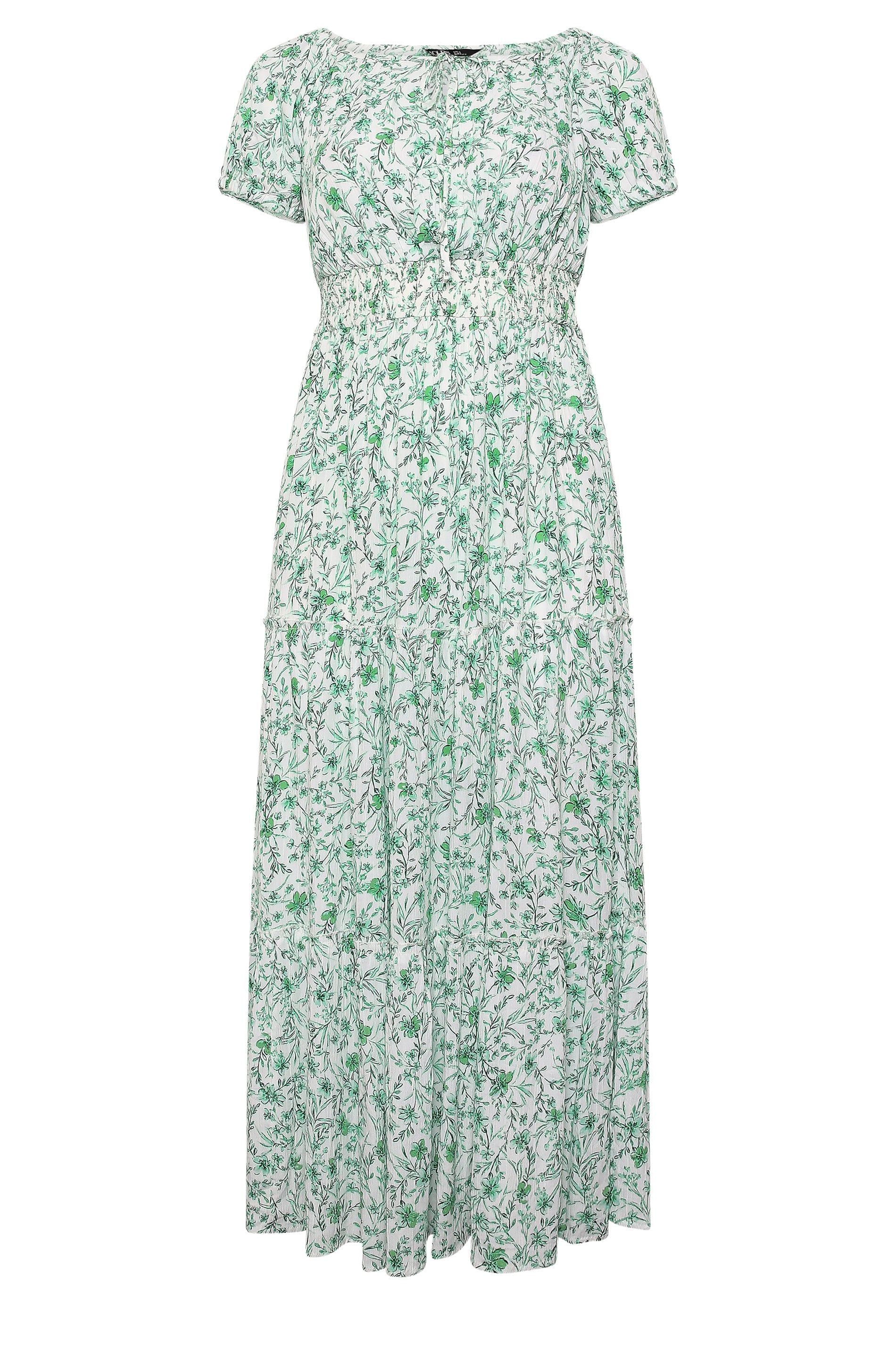 Yours Floral Bardot Maxi Dress