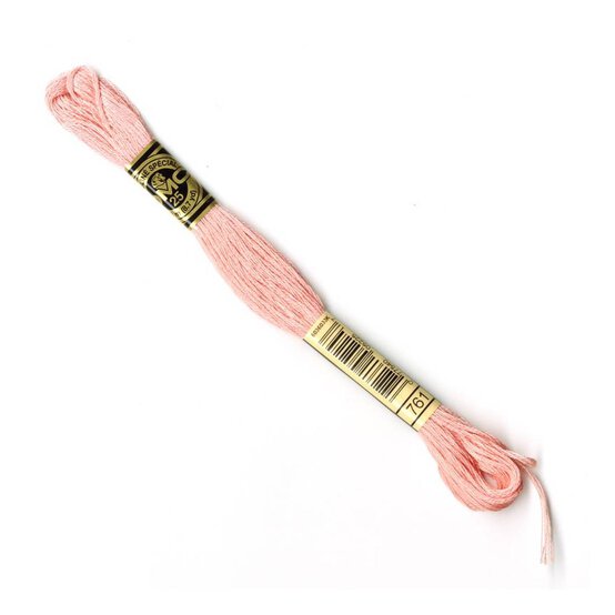 DMC Pink Mouline Special 25 Cotton Thread 8m (761)