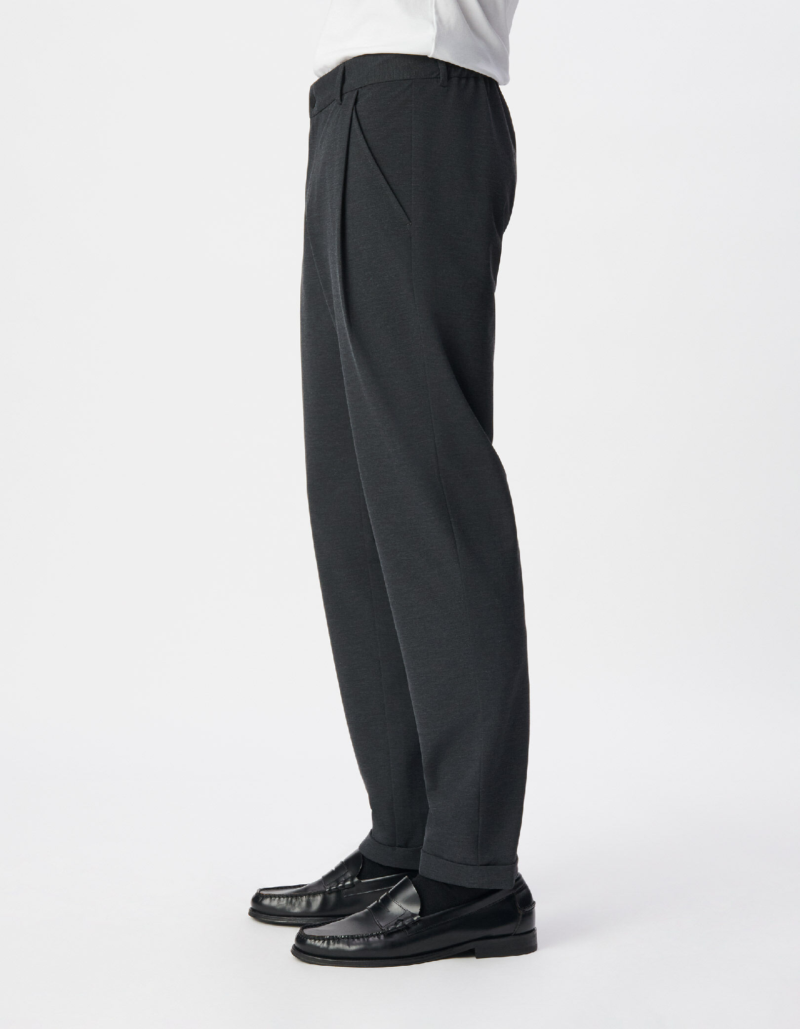 Pantalon de costume gris maille ULTRA MOBILITY Homme