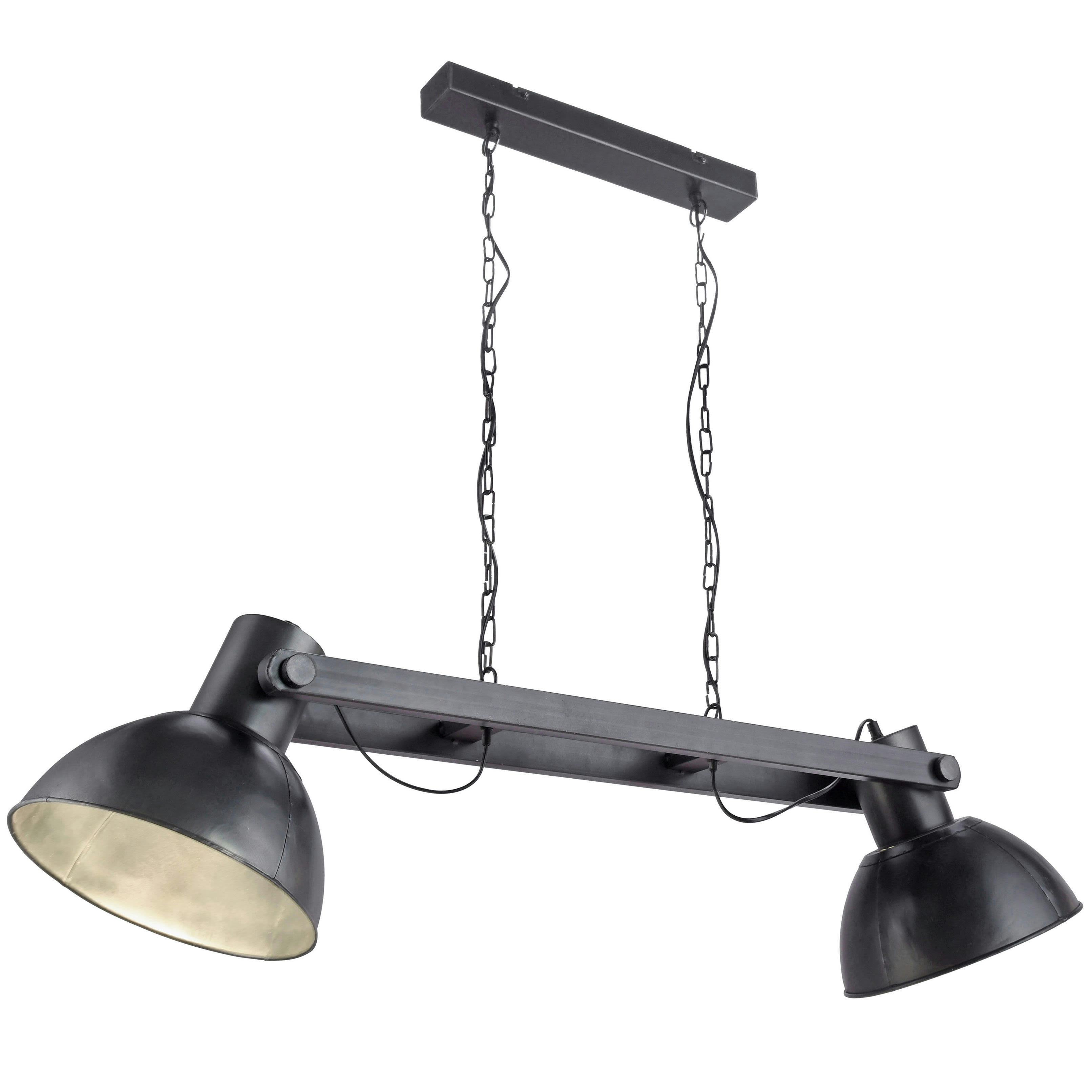 SAMIA - Suspension en métal noir