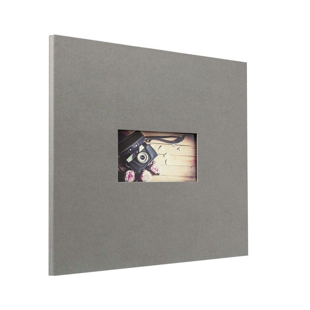 STUDIO - Album photo traditionnel gris 60 pages 300 photos 10x15