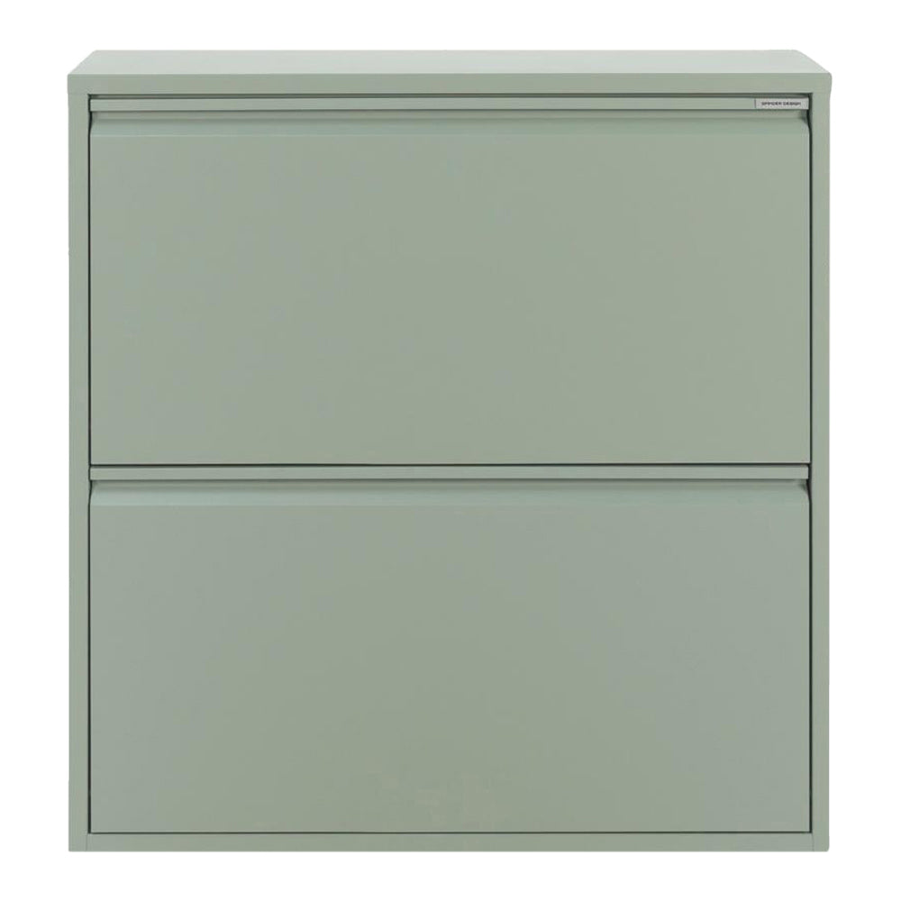 Spinder Design Billy 2 Schoenenkast - Dusty Green